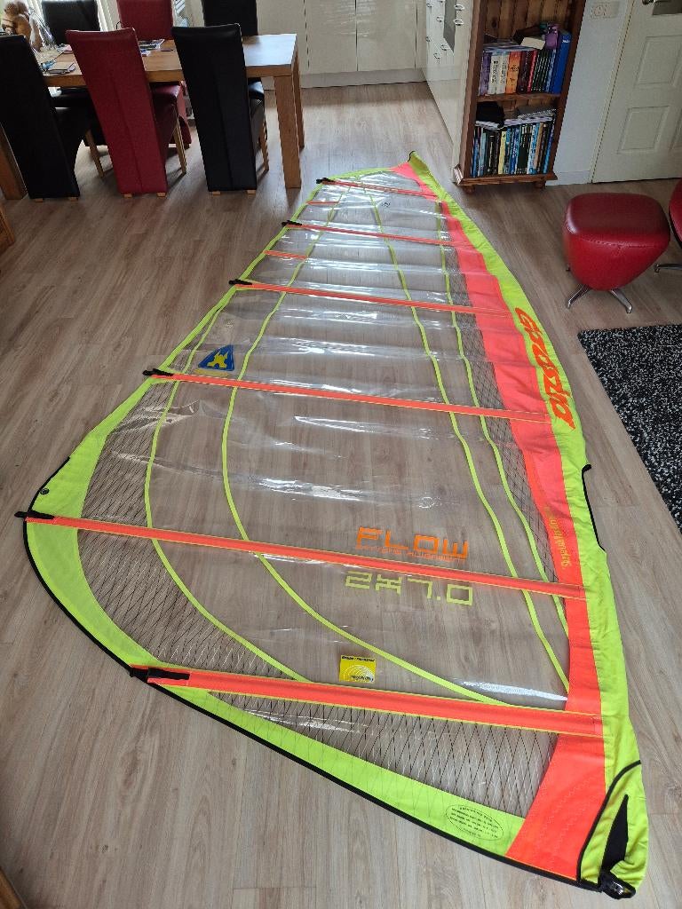 Gaastra 7.0 & Big 5.0 + toebehoren, Ophalen, Complete set, 5 tot 7 m², Gebruikt