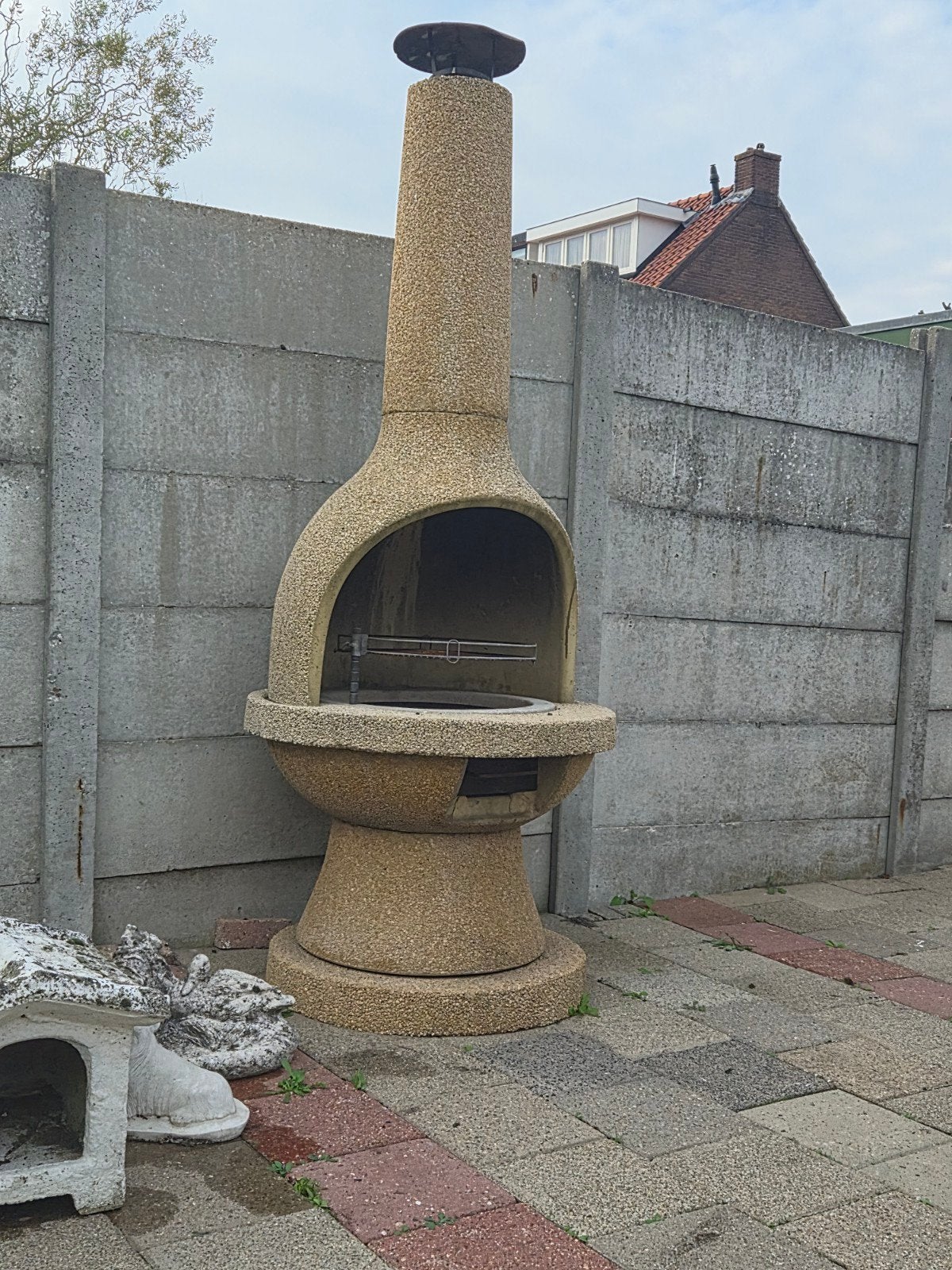 betonnen barbecue, Ophalen of Verzenden