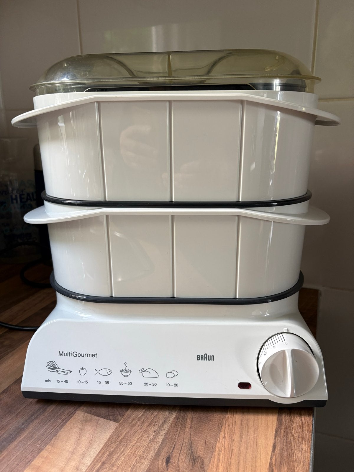 Braun MultiGourmet Stoomkoker - Gezond en Gemakkelijk Koken, Ophalen, Gebruikt