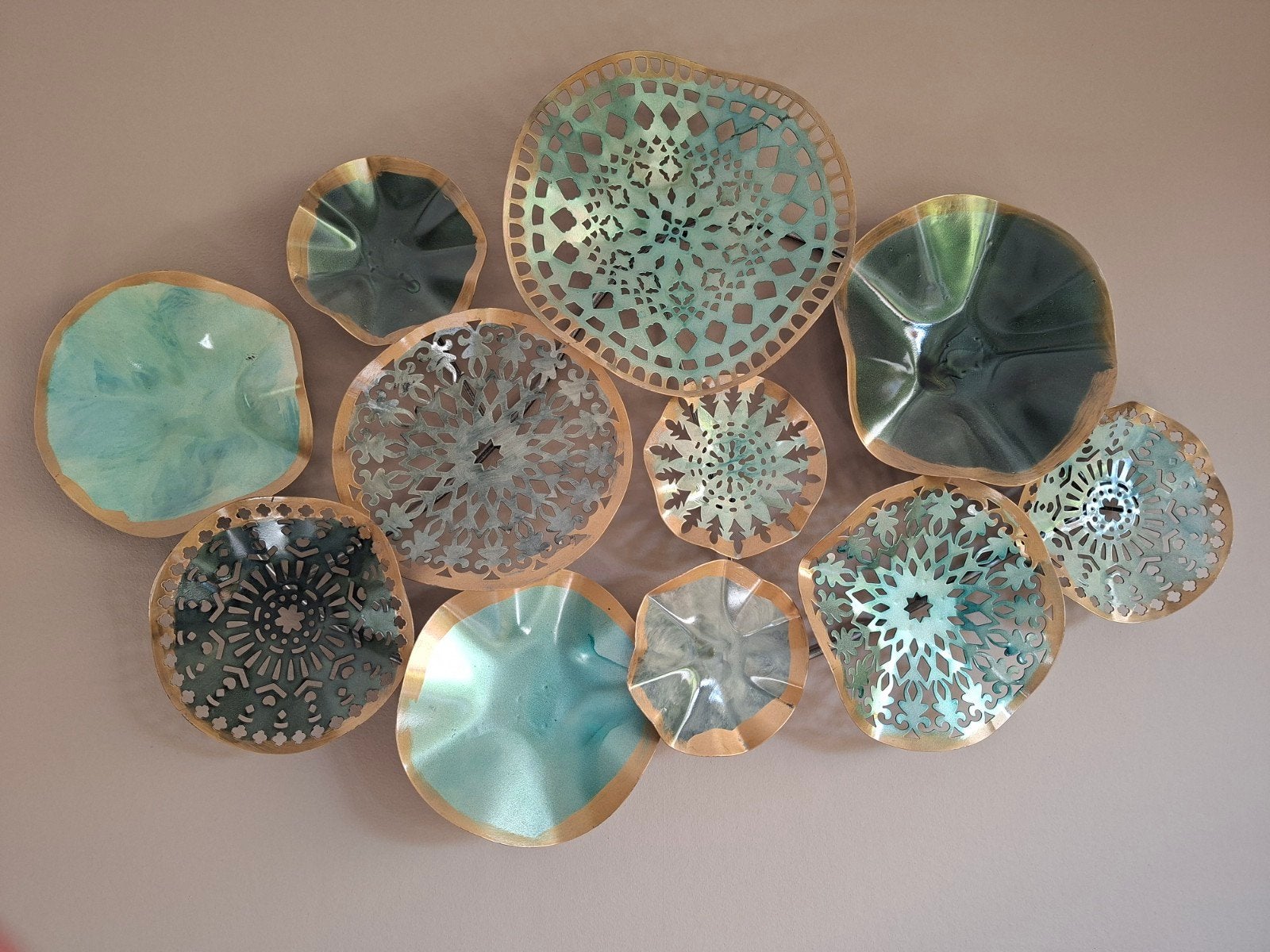 wanddecoratie, Ophalen, Overige kleuren, Overige materialen
