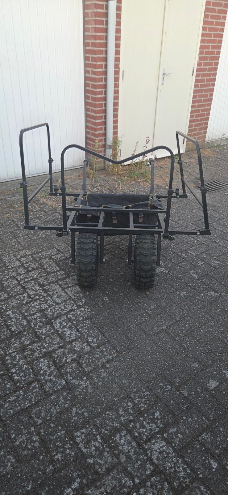 Carp Spirit  barrow met dubbele vol rubberen banden, Watersport en Boten, Hengelsport | Karpervissen, Ophalen of Verzenden, Gebruikt