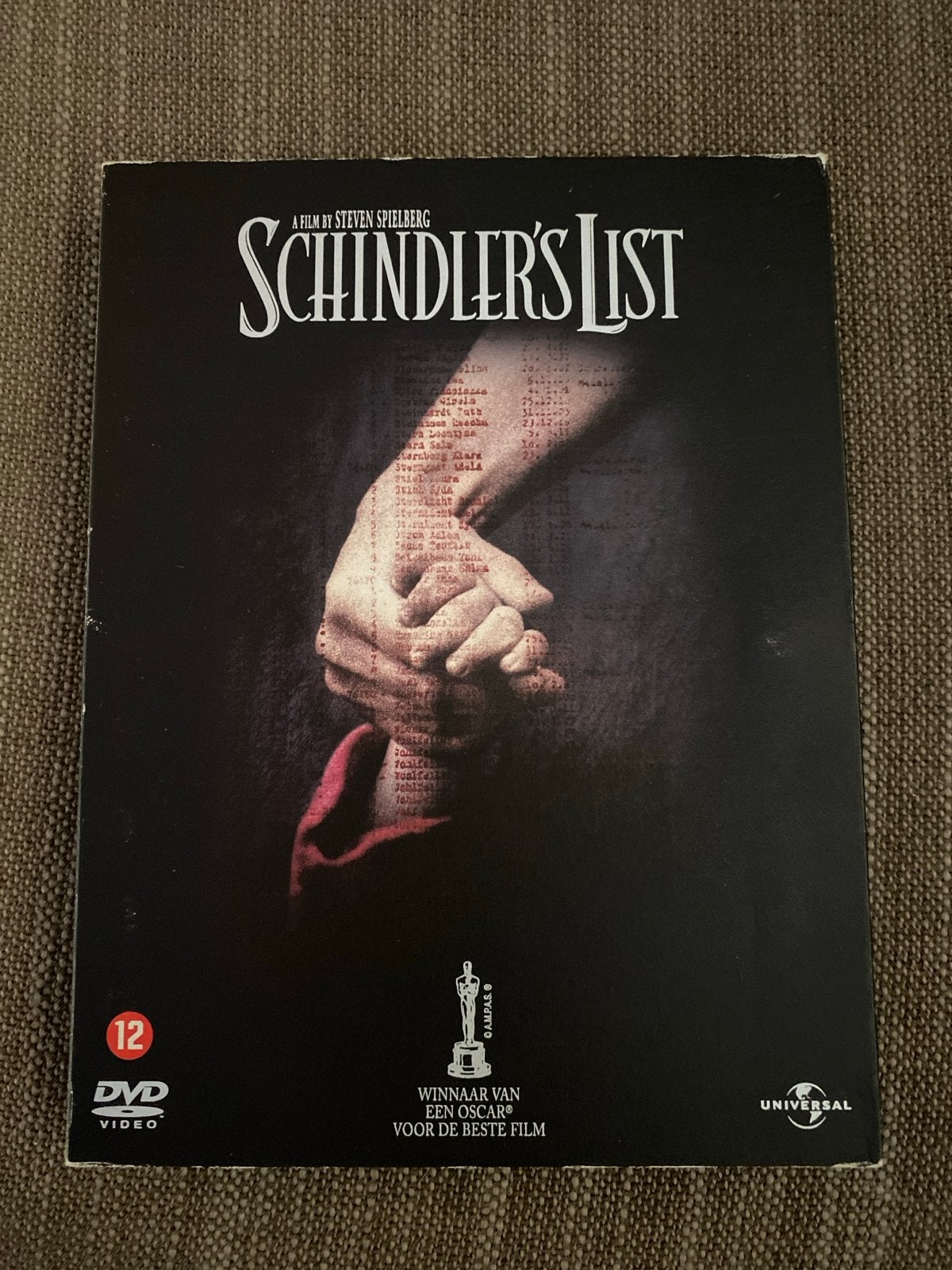 Schindler's List dvd-box - Steven Spielberg Klassieker, Vanaf 12 jaar, Ophalen of Verzenden, Zo goed als nieuw, Waargebeurd drama