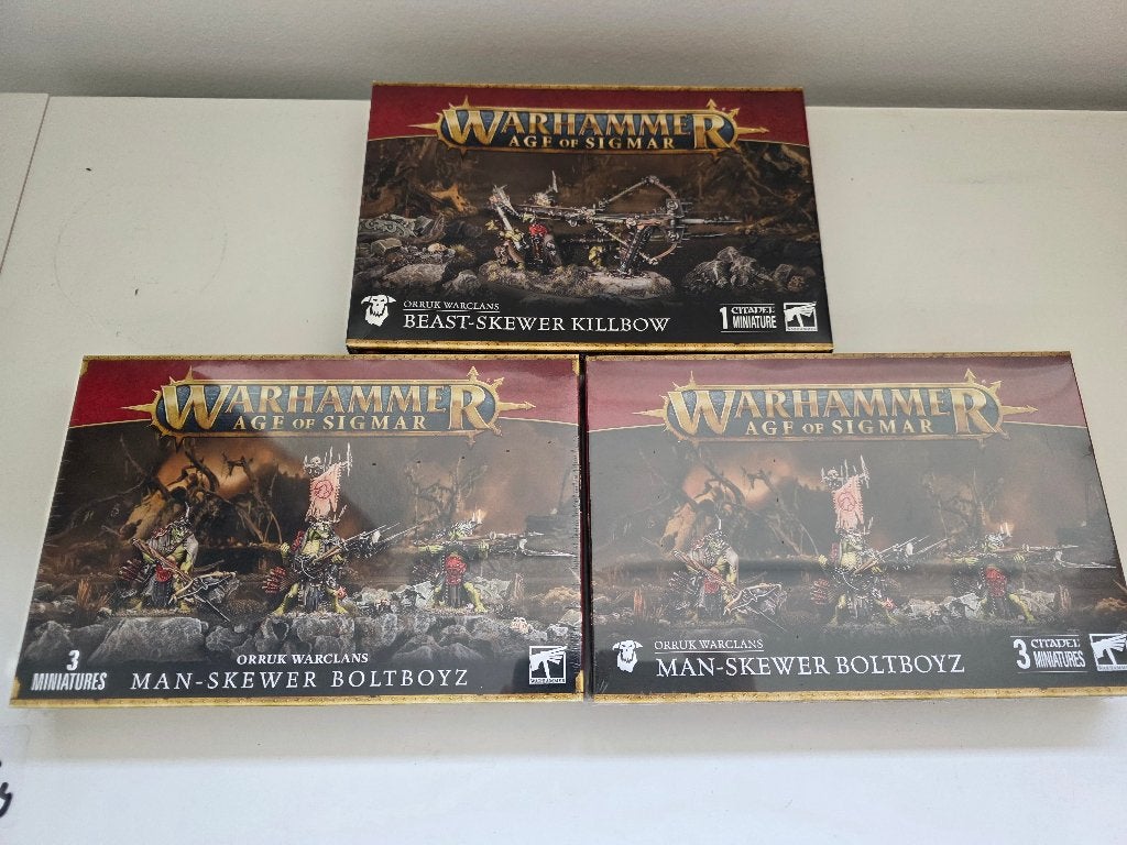 AOS Orruk warclans kruleboyz, Hobby en Vrije tijd, Wargaming, Ophalen of Verzenden, Nieuw, Warhammer, Figuurtje(s)