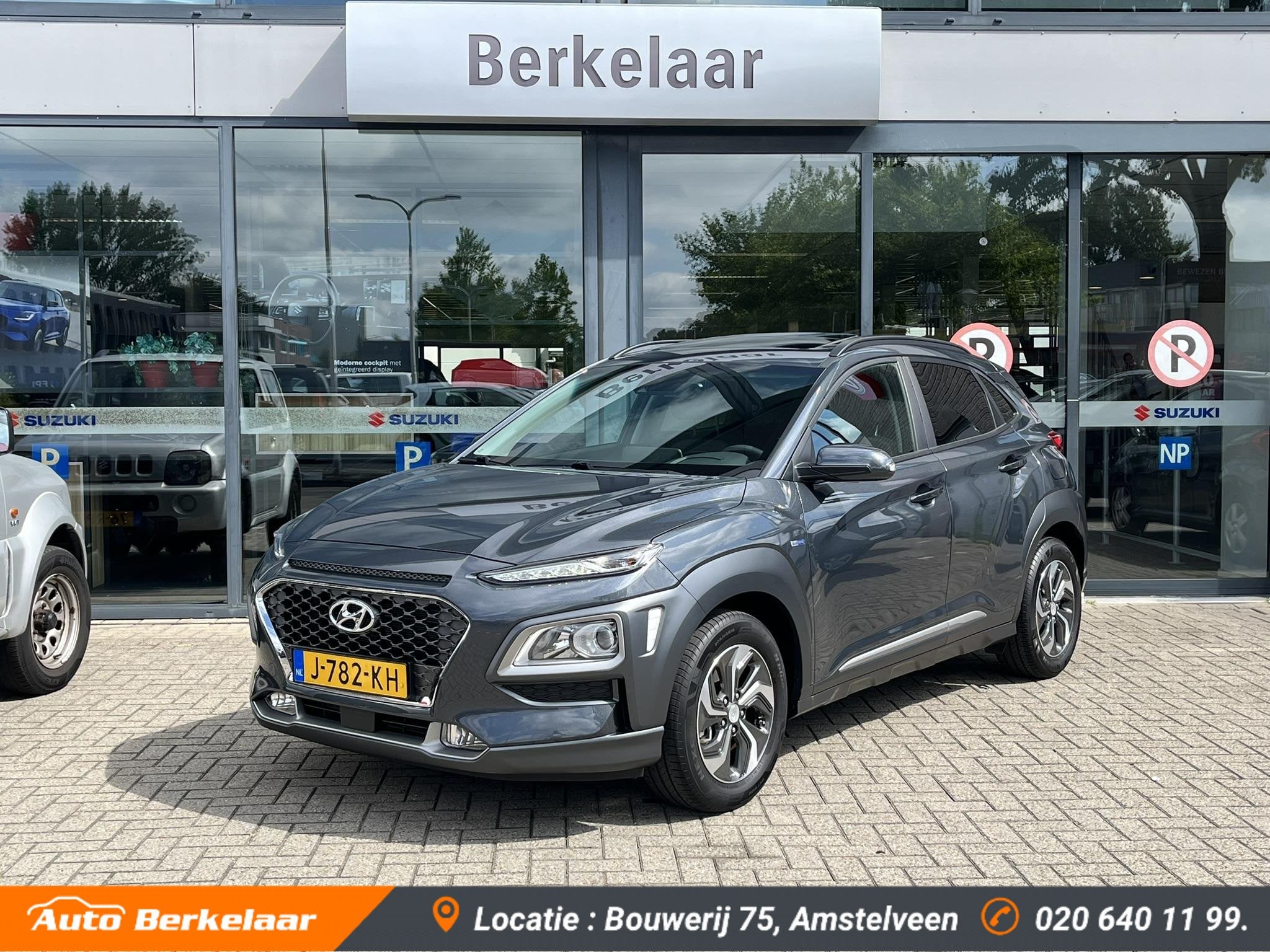 Hyundai Kona 1.6 GDI HEV Fashion Sky | Schuif Kanteldak | Kr, Stof, Gebruikt, Euro 6, 2 kWh