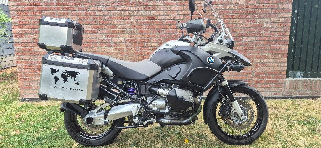 BMW R1200GS Adventure met veel extra's en lage KM-stand, Motorrijbewijs A, Gebruikt, Particulier, Meer dan 35 kW