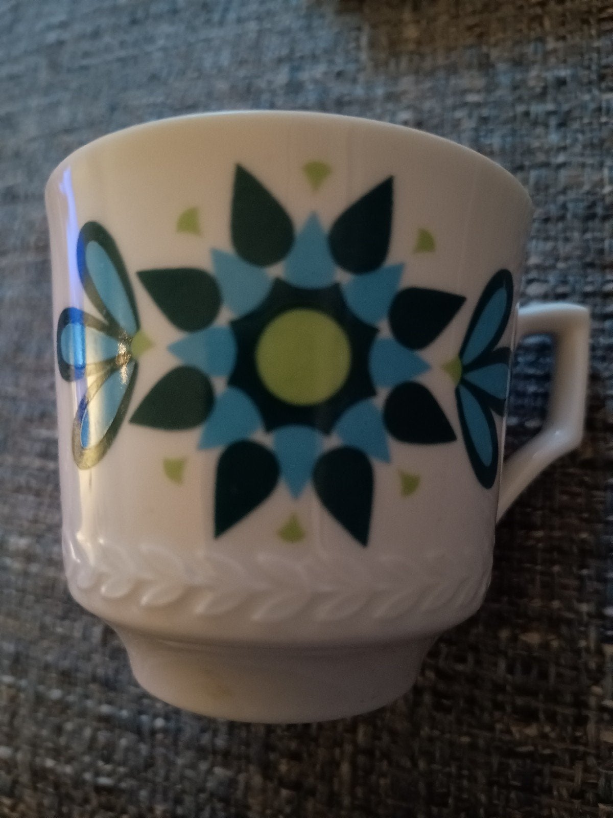 Tirschenreuth Bavaria kopje met bloemmotief, Ophalen of Verzenden