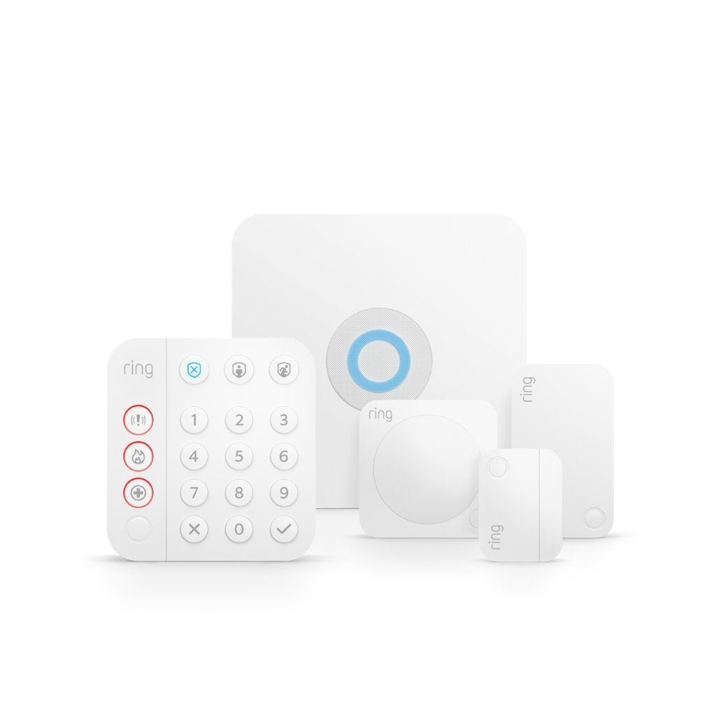 Ring Alarm 5-delige Starter Kit (2e generatie), Doe-het-zelf en Verbouw, Alarmsystemen, Verzenden, Nieuw, Compleet systeem, Draadloos