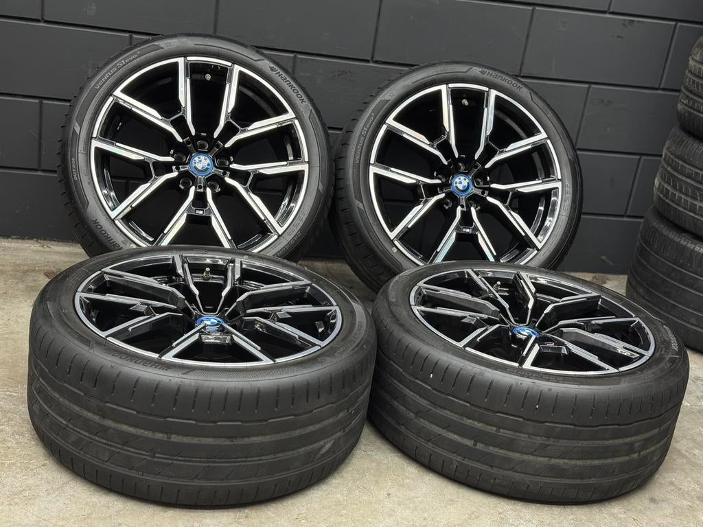 Originele 19 inch BMW I4 G26 859M 5x112 Breedset Hankook, Auto-onderdelen, Banden en Velgen, 245 mm, ., Banden en Velgen, .