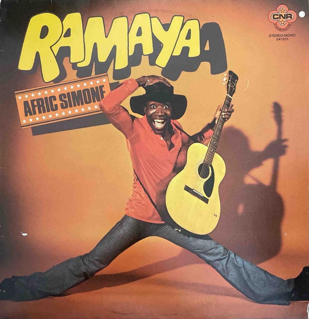 Afric Simone - Ramaya, LP, Ophalen of Verzenden, Zo goed als nieuw, 12 inch