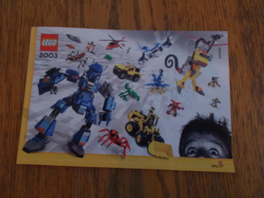 lego boekje 2003, Ophalen of Verzenden, Gebruikt, Overige typen, Lego