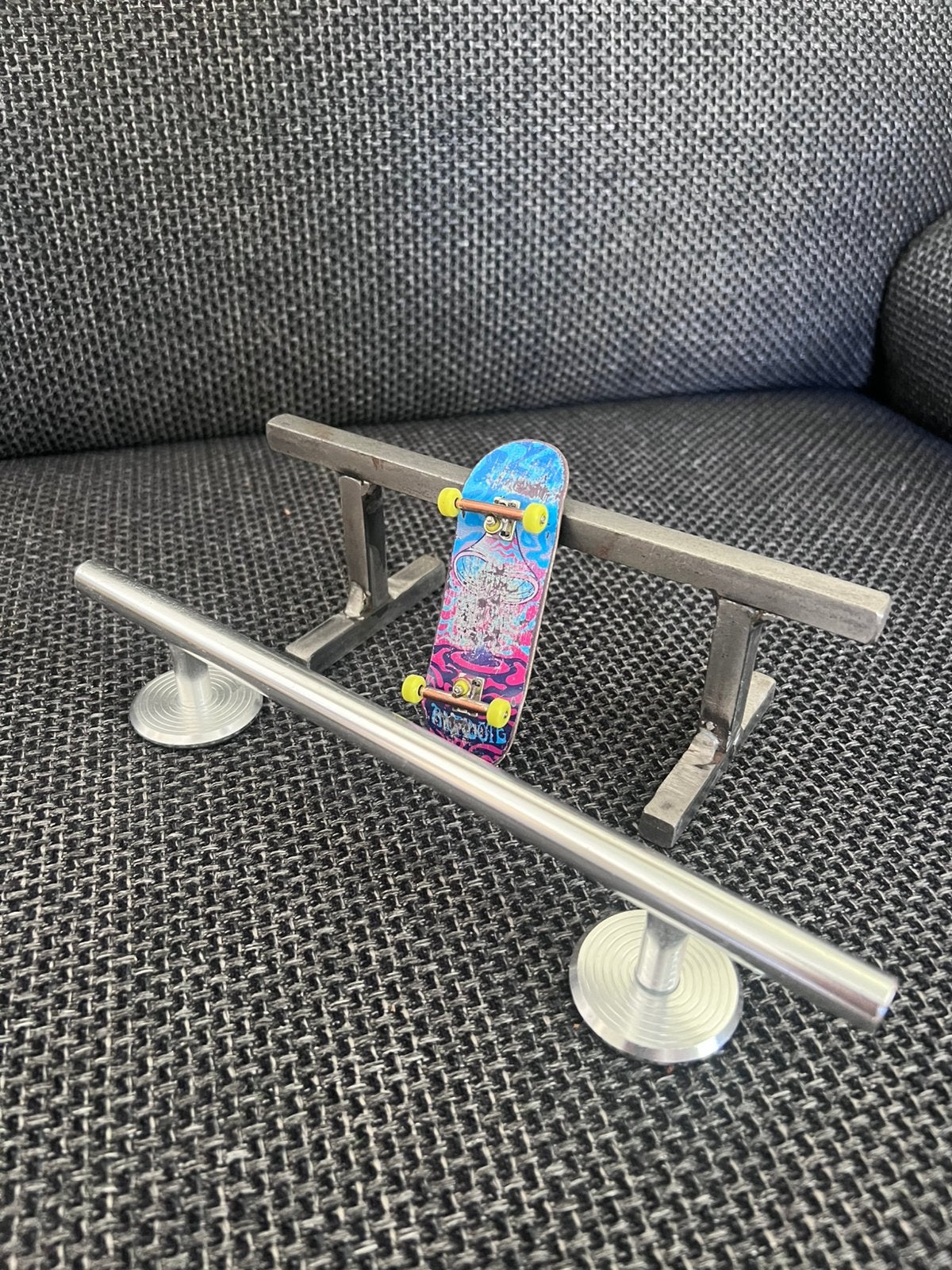 Fingerboard Rail set ( board not included), Verzamelen, Ophalen of Verzenden, Zo goed als nieuw, Patch, Badge of Embleem