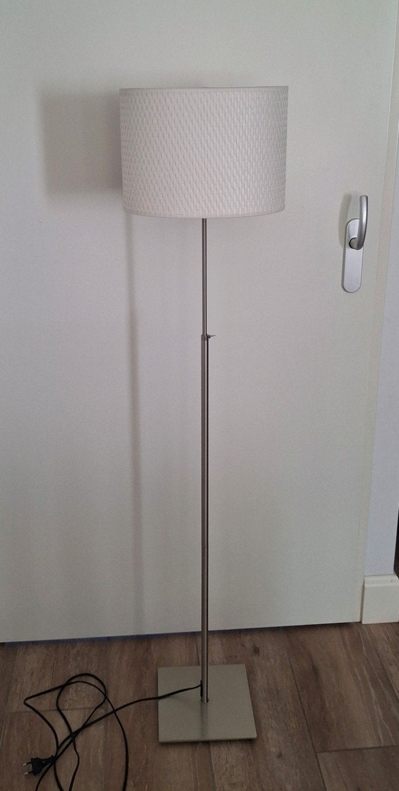 IKEA Aläng Vloerlamp met stoffen kap, Ophalen, Gebruikt, Stof, Modern