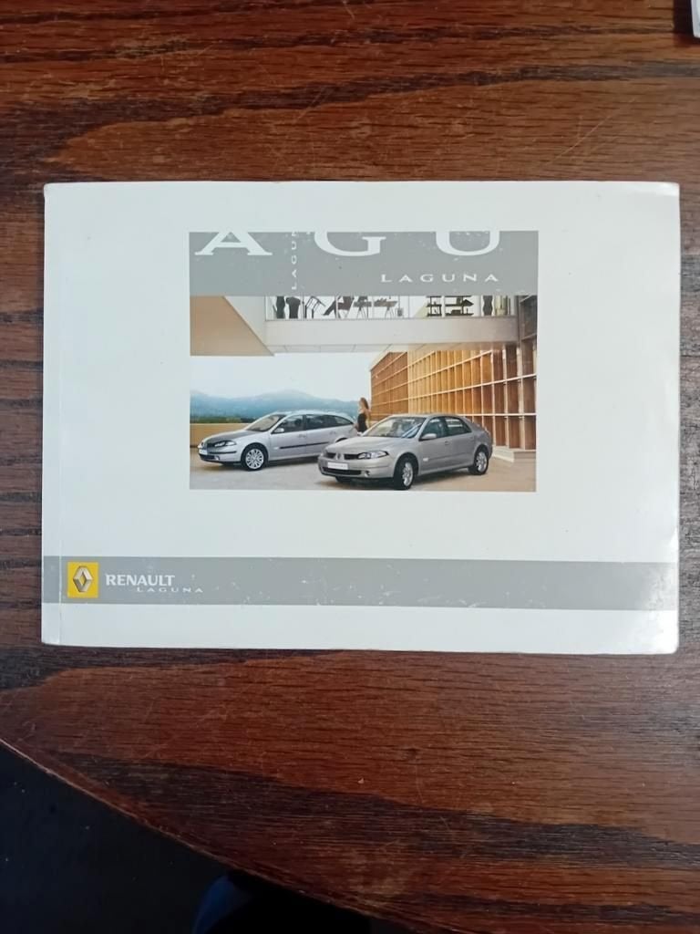 Handleiding instructieboekje voor een Renault Laguna, Ophalen of Verzenden