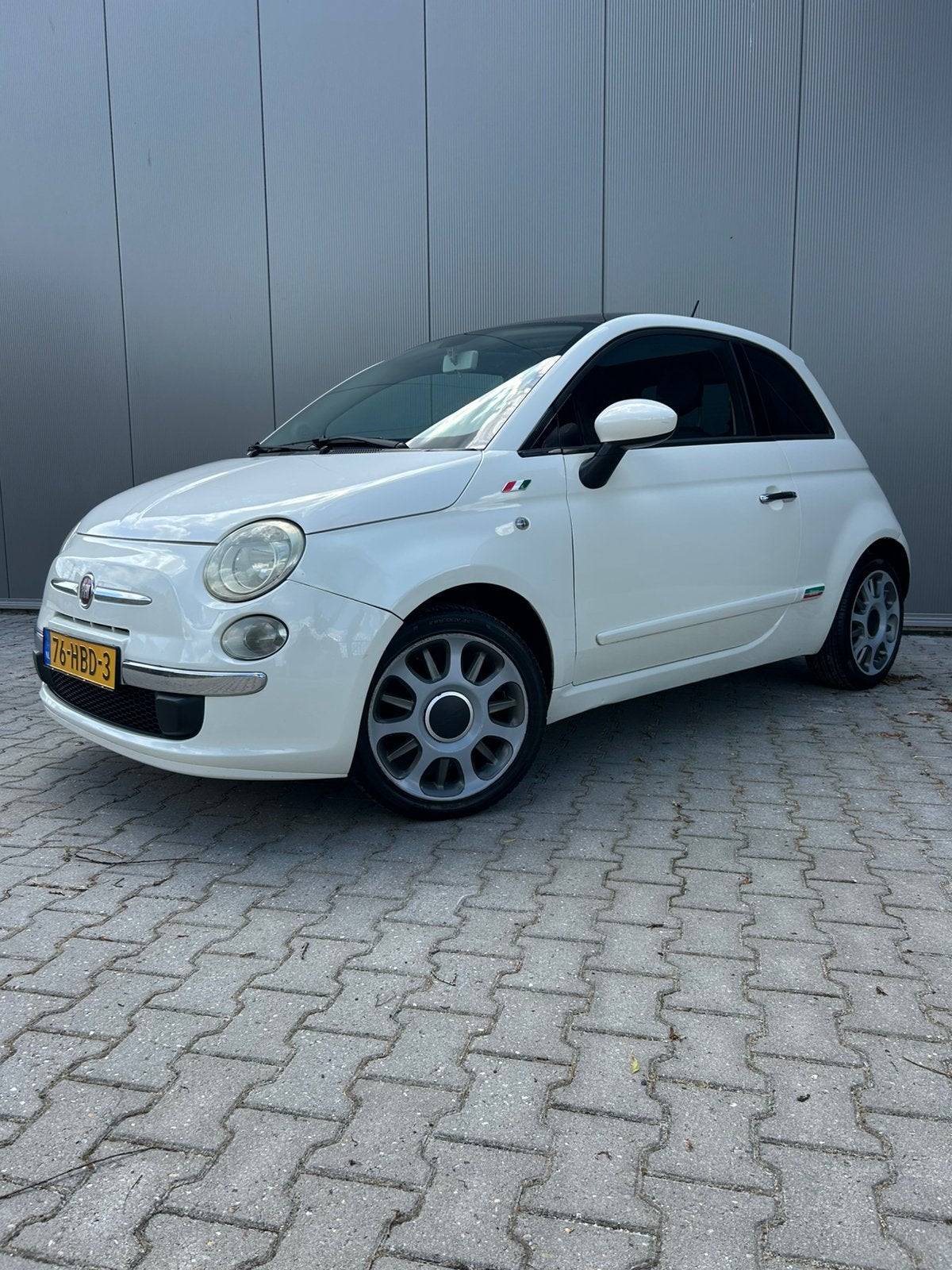 Fiat 500 1.2 C 2008 Wit, Auto's, Fiat, Bedrijf, Benzine, B, Hatchback, Handgeschakeld, Origineel Nederlands, Wit, Voorwielaandrijving