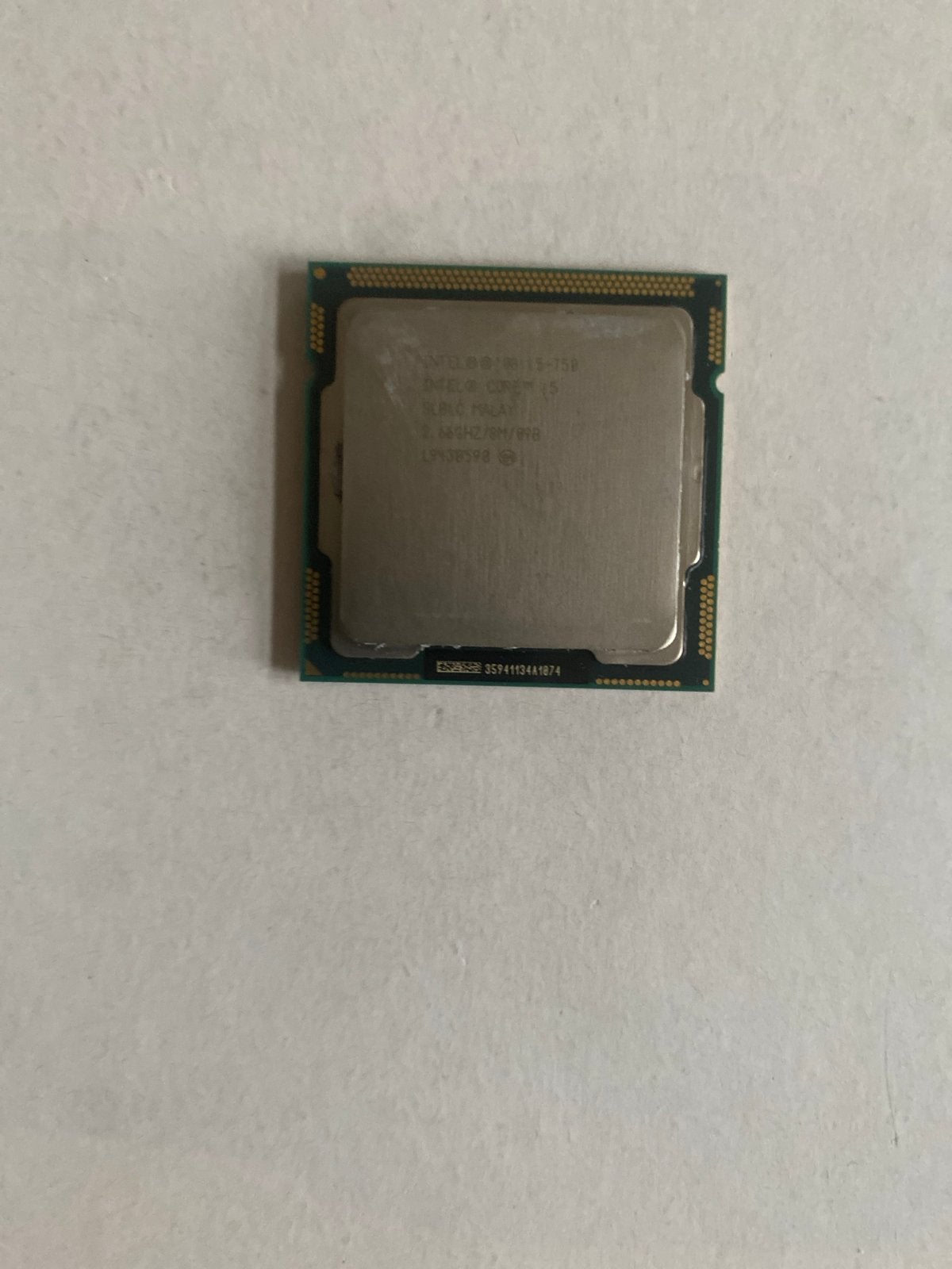 Intel Core i5 750 Processor (2 stuks), Computers en Software, Ophalen of Verzenden, Gebruikt, 4-core, 2 tot 3 Ghz