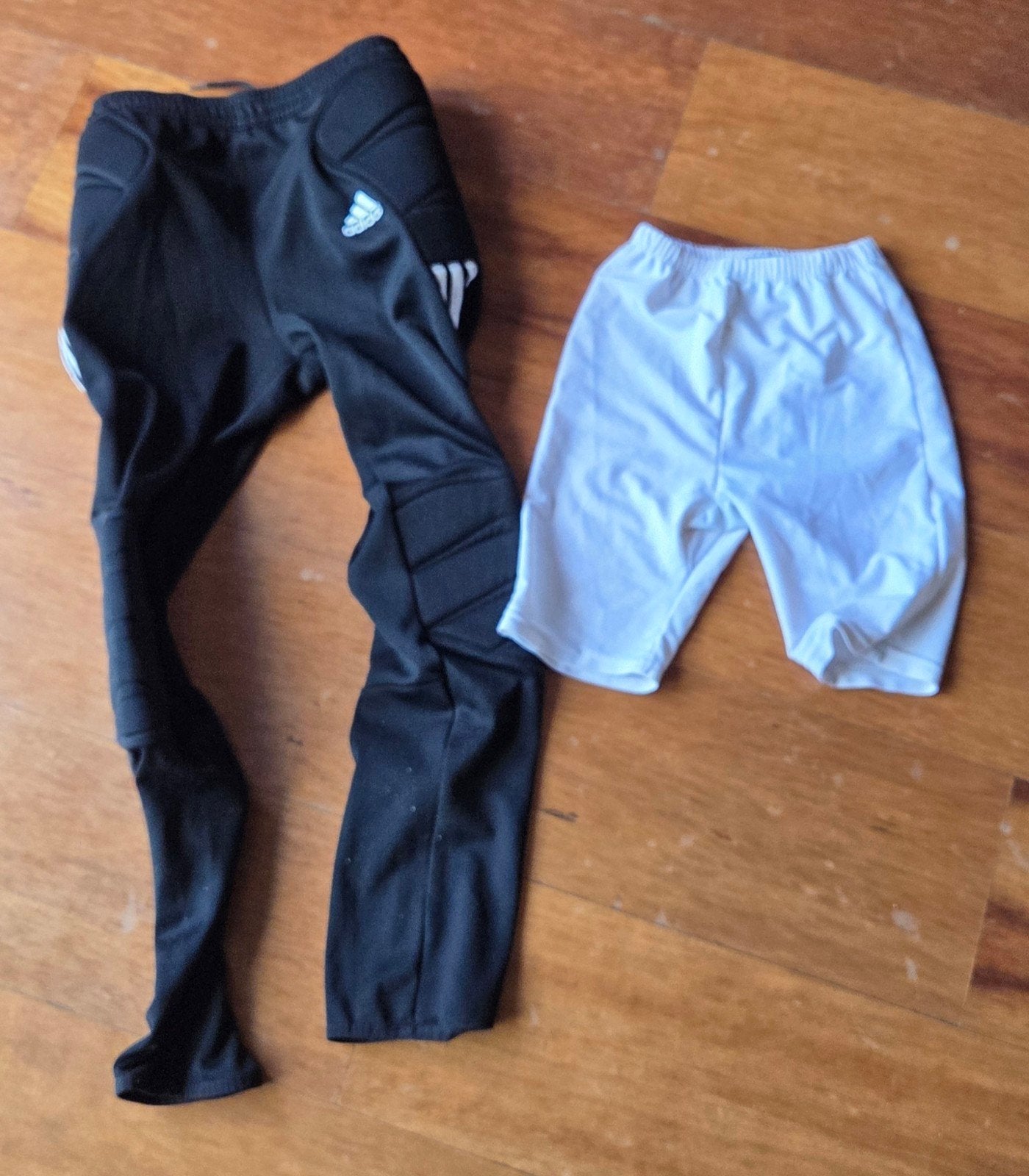 Adidas keepersbroek en Avento slidingsbroekje maat 152, Zwart, Overige maten, Ophalen of Verzenden, Adidas, Avento