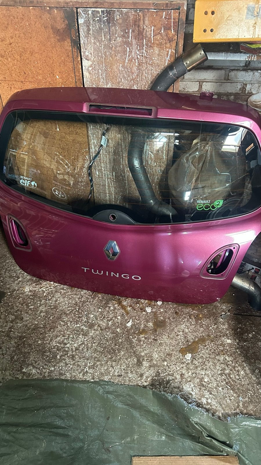 Achterklep en achterbumper Renault Twingo 2 (2012), Ophalen, Gebruikt, Achterklep, Renault