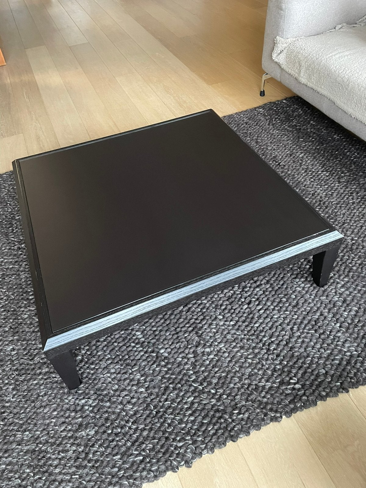 Stijlvolle vierkante Natuzzi salontafel Opera Coffee, Ophalen, Gebruikt