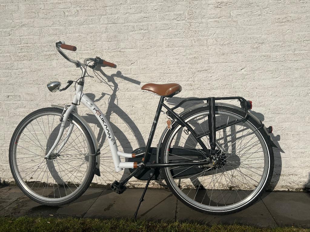 Fiets Pelikaan rosés 28 inch, Fietsen en Brommers, Fietsen | Dames | Damesfietsen, Ophalen, Gebruikt, Overige merken, Versnellingen