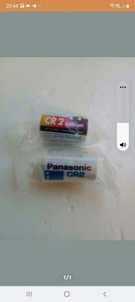CR2 lithium batterijen, Ophalen of Verzenden, Nieuw