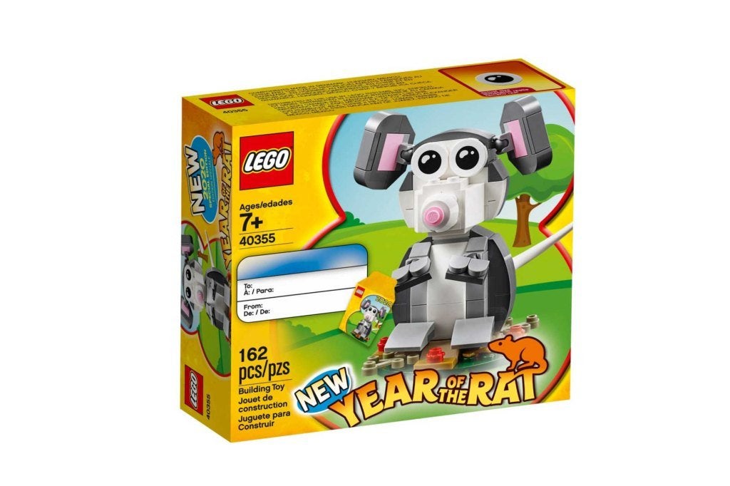 Lego Holiday and Event set 40355 Year of the Rat, Overige thema's, Lego, Nieuw, Ophalen of Verzenden