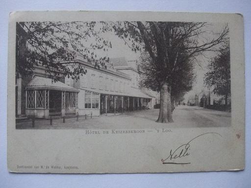 P252 Apeldoorn - Hotel de Keizerskroon 't Loo - 1900, Verzamelen, Verzenden, Voor 1920, Gelopen, Gelderland