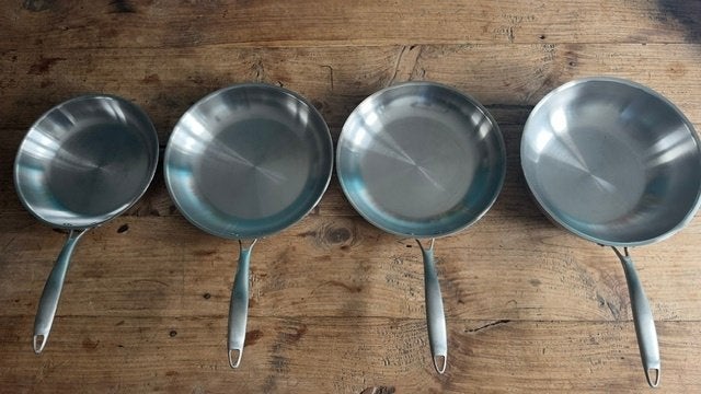 koekenpannen, Ophalen, Gebruikt, PFAS-vrij, Rvs