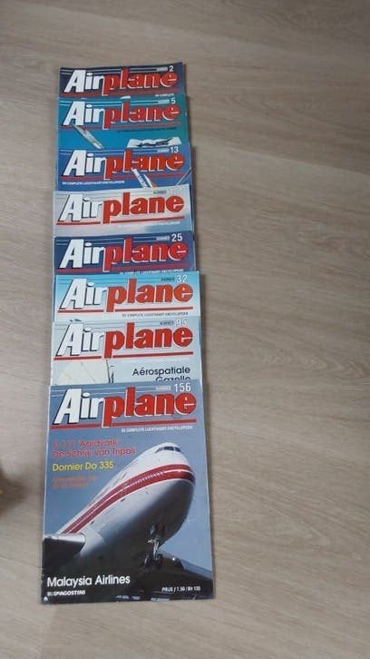 Airplane tijdschriften - diverse edities, Ophalen of Verzenden, Gelezen, Overige typen