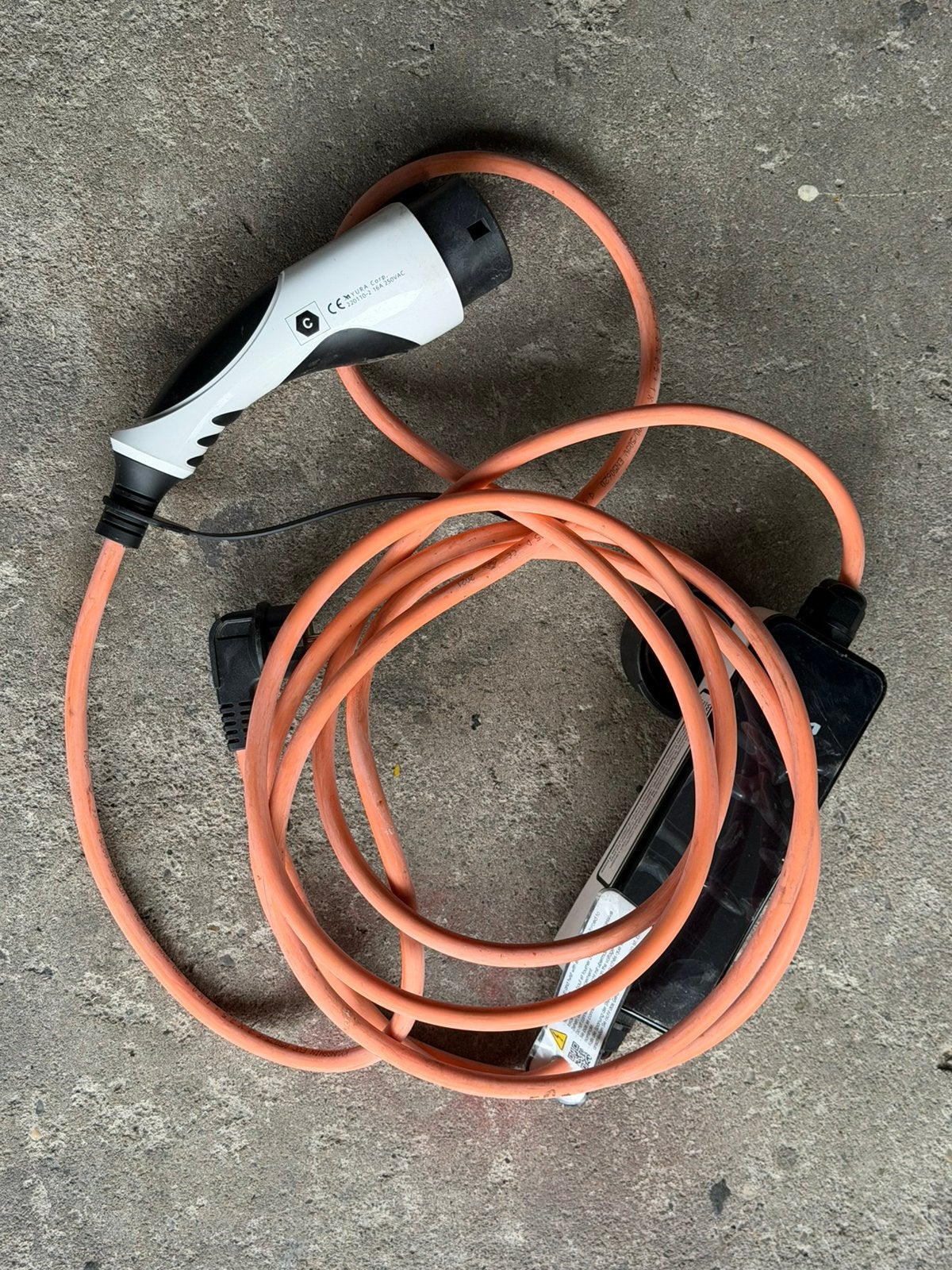 230V LAADKABEL TYPE 2, Ophalen of Verzenden, Zo goed als nieuw, Laadkabel