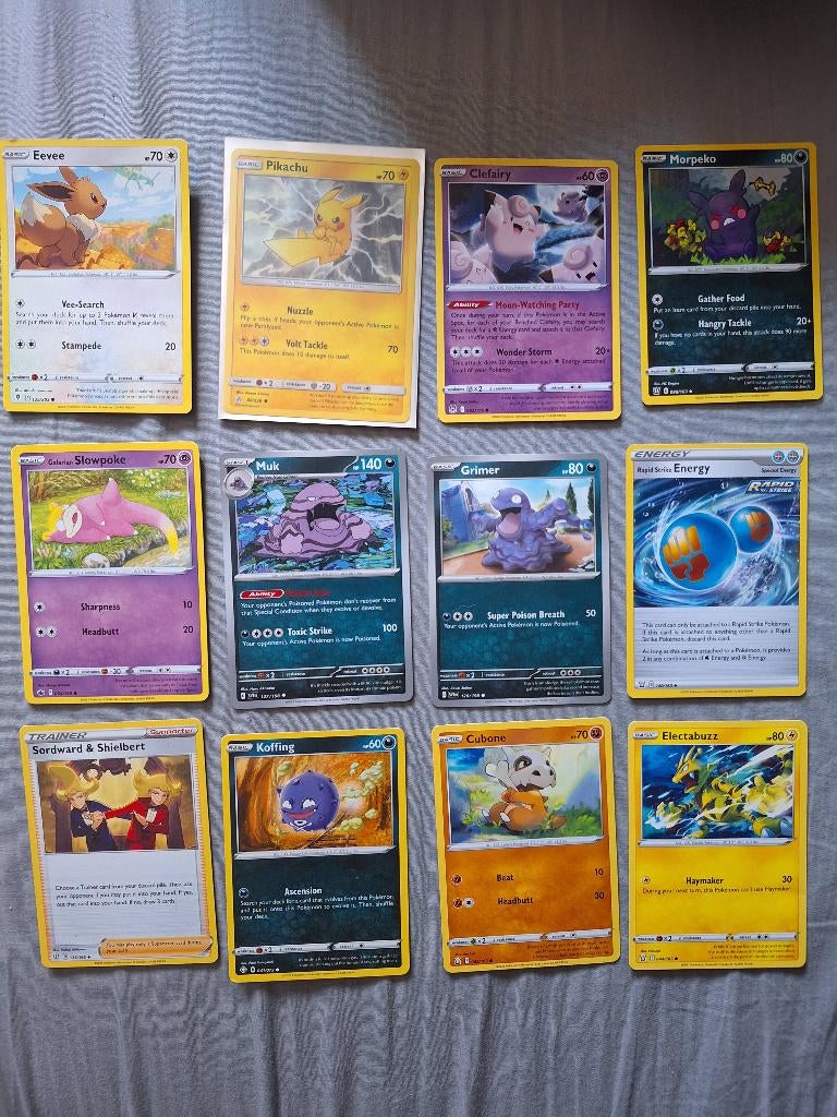 Pokemon kaarten 5 euro, Ophalen