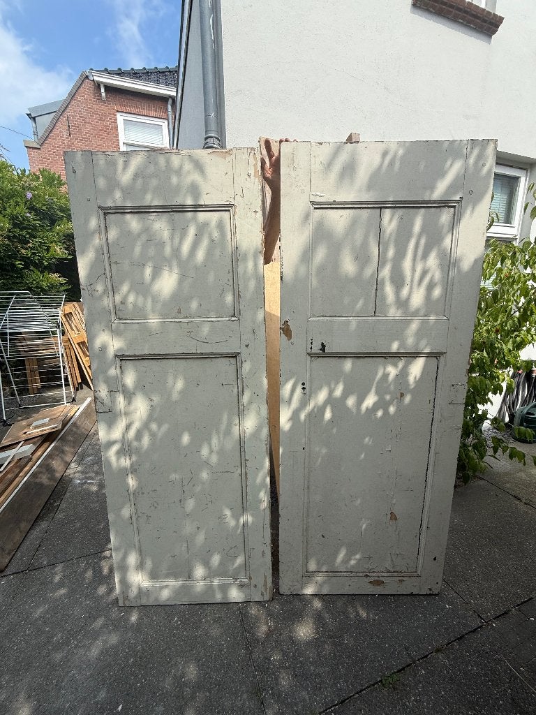 oude paneeldeuren, Ophalen