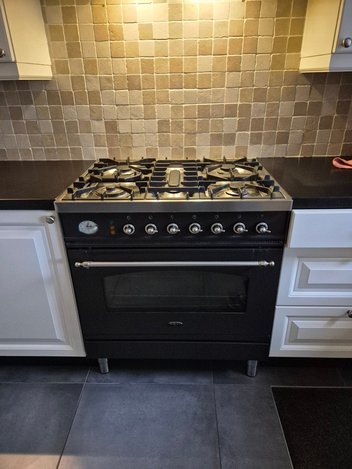 KAPOTTE Boretti gasfornuis 80cm, Witgoed en Apparatuur, Ophalen, 60 cm of meer, Gas, Vrijstaand