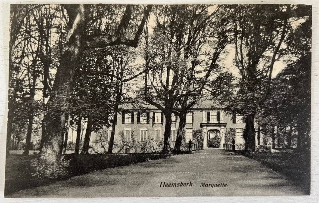 Oude Ansichtkaart - Heemskerk - Marquette, Ophalen of Verzenden, Voor 1920, Ongelopen, Noord-Holland