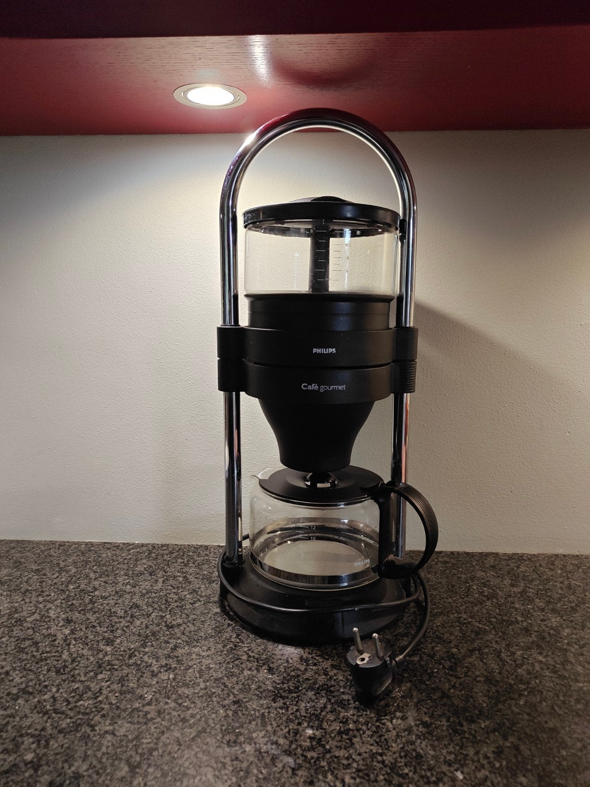 Philips Café Gourmet Koffiezetapparaat, Gebruikt, 10 kopjes of meer, Koffiemachine, Gemalen koffie