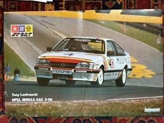 Poster Opel Monza GSE 3.0E, Ophalen of Verzenden, Gebruikt, Auto's
