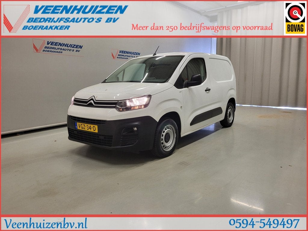 Citroën Berlingo 1.2PureTech 111pk Benzine! (bj 2020), Voorwielaandrijving, Gebruikt, Euro 6, 1199 cc