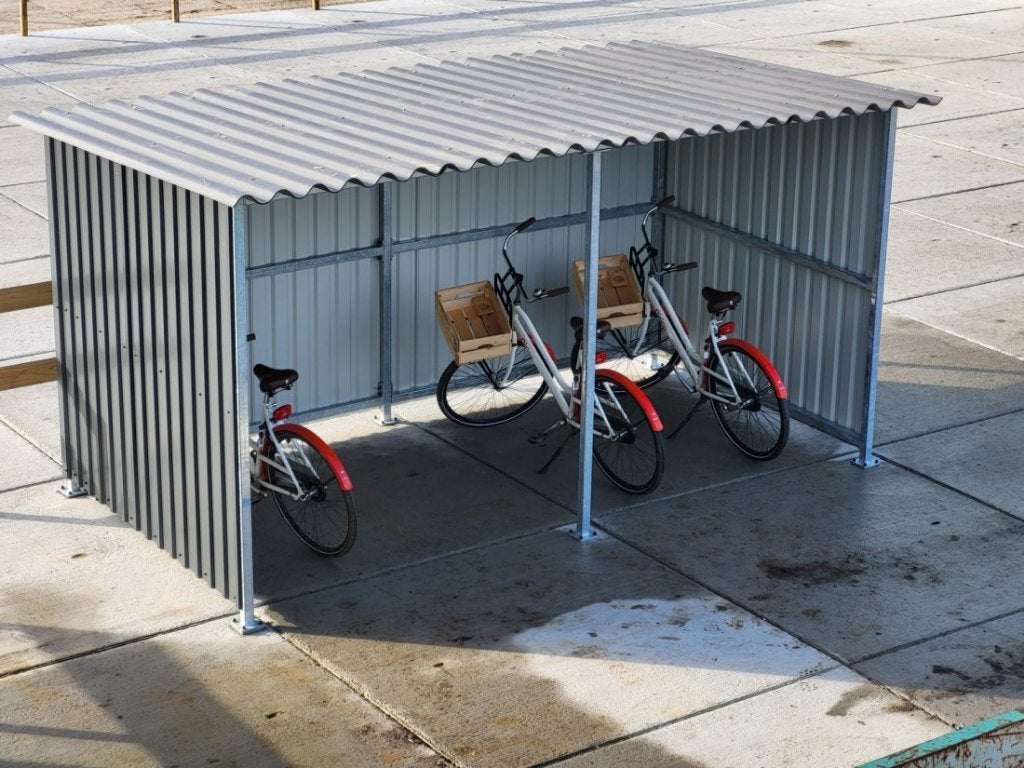 Fietsenstalling of overkapping berging voor je bedrijfspand, Verzenden, Nieuw, Overige typen