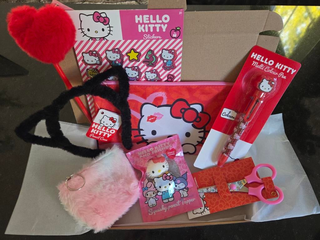 Hello Kitty Giftbox - Cadeaupakket met diverse items, Ophalen of Verzenden, Nieuw