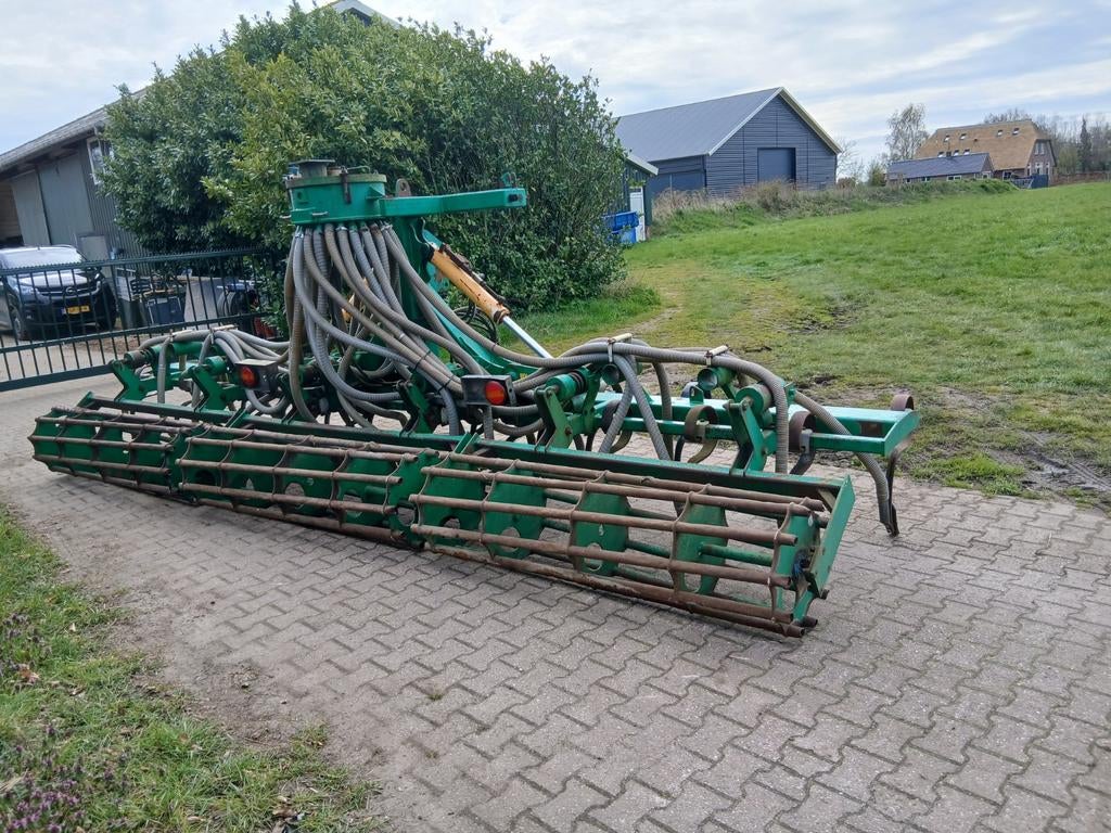 Bouwland bemester 6 mtr Samson met rol bj 2012 evers flieg, Ophalen of Verzenden, Gewasbescherming en Bemesting
