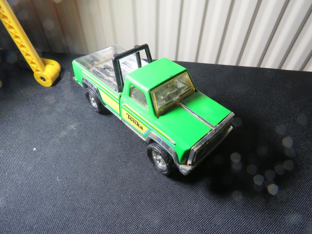 Tonka Jeep groen, made in USA, Antiek en Kunst, Antiek | Speelgoed, Ophalen of Verzenden