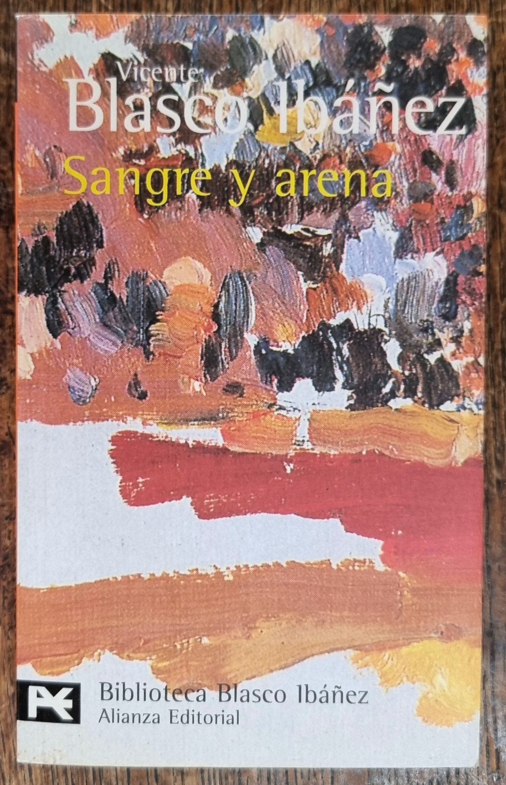Sangre y arena - Vicente Blasco Ibáñez - Spoans boek - IGST, Ophalen of Verzenden, Gelezen, Vicente Blasco Ibáñez