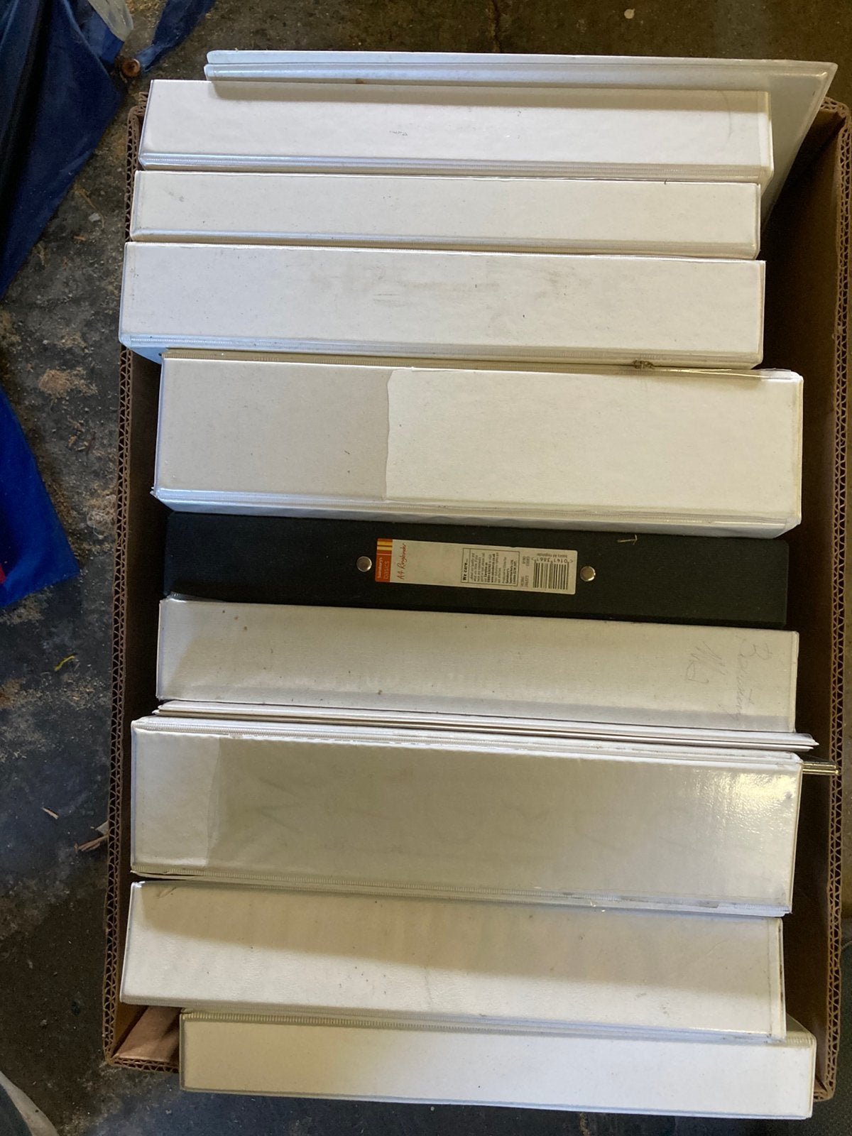 Ordners doos vol. Samen 3 euro, Ophalen of Verzenden, Gebruikt