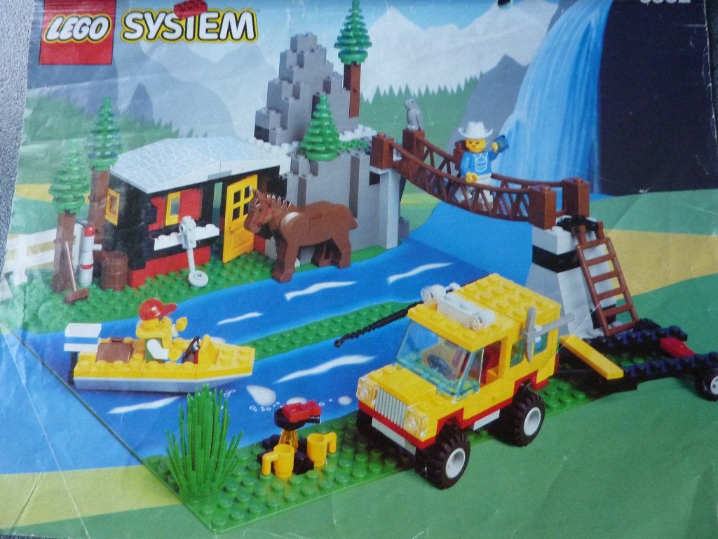 Lego system 6552 Canadese berg kamp, Gebruikt, Overige thema's, Lego, Ophalen of Verzenden