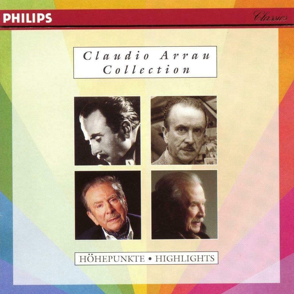 CLAUDIO ARRAU Collection Grieg, Beethoven, Liszt, Schumann"", Klassiek, Ophalen of Verzenden, Zo goed als nieuw, Inclusief doosje