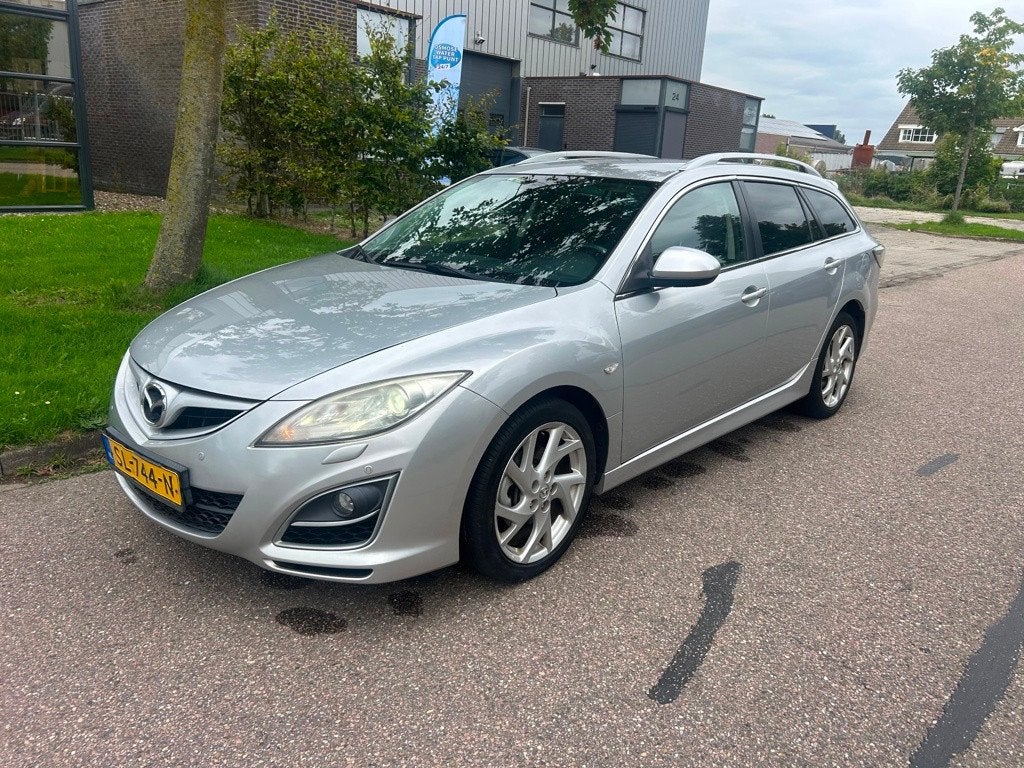Mazda 6 Sportbreak 2.2 CiTD Bose Leder Xenon 2012, Auto's, Voorwielaandrijving, Euro 5, 1557 kg, Gebruikt