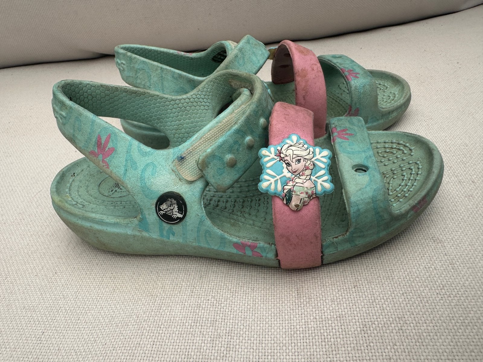 Crocs van Anna en Elsa Disney maat 28-29, Ophalen, Gebruikt, Meisje, Overige typen