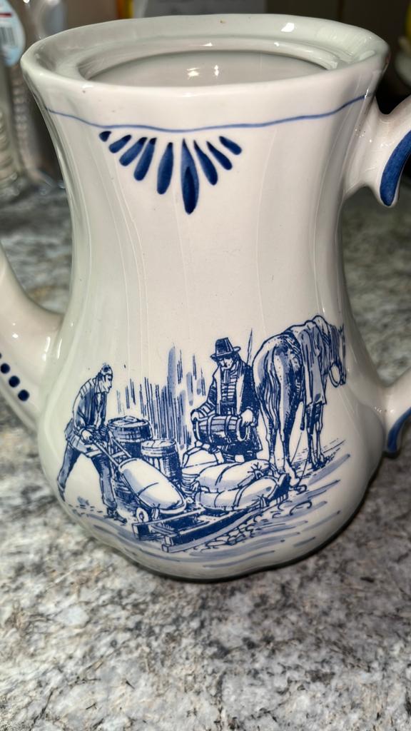 Mooie theepot transpoortbedrijf, Ophalen of Verzenden