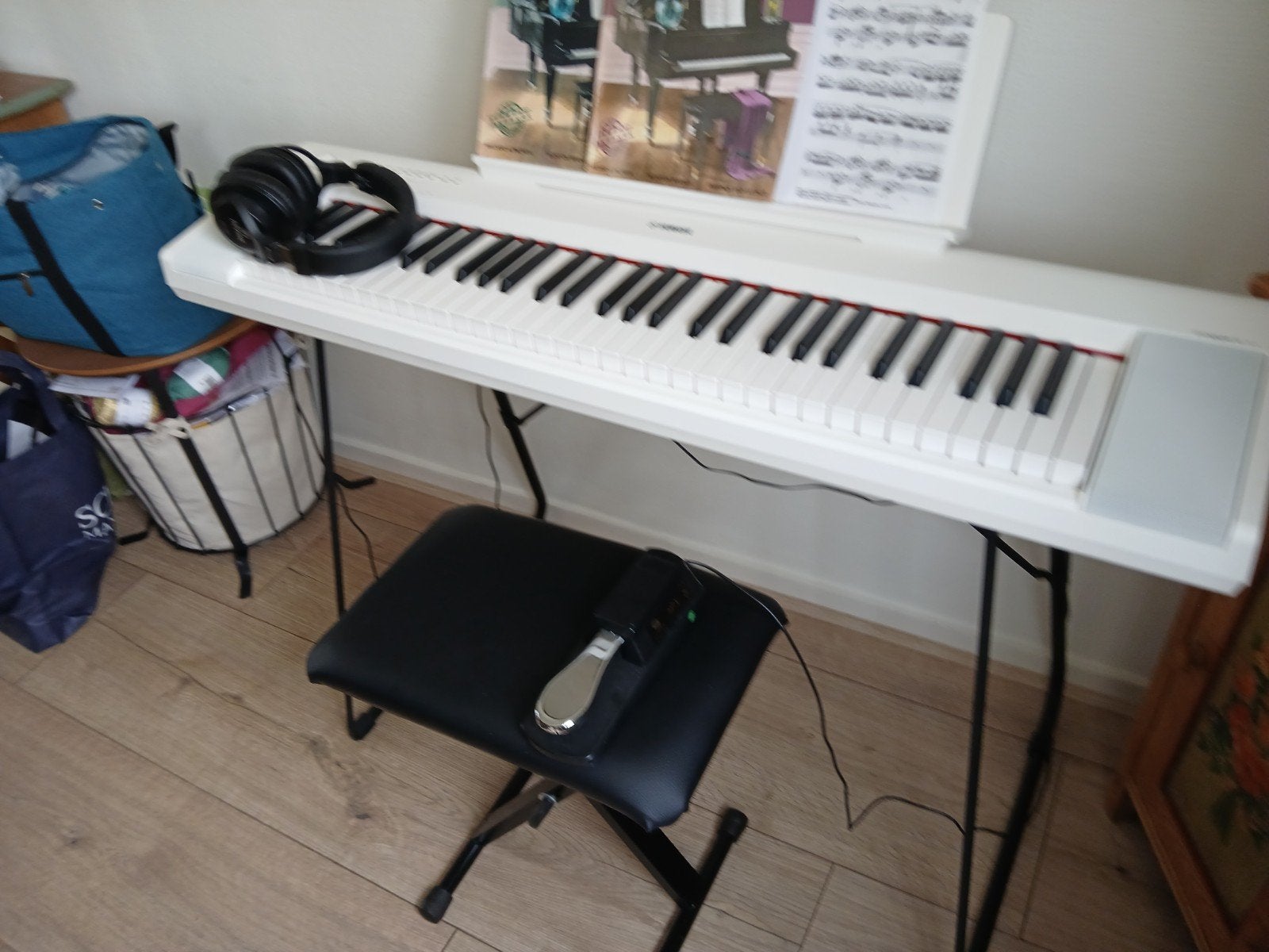 Keyboard zo goed als nieuw, Muziek en Instrumenten, Keyboards, Ophalen, Zo goed als nieuw, 61 toetsen, Yamaha