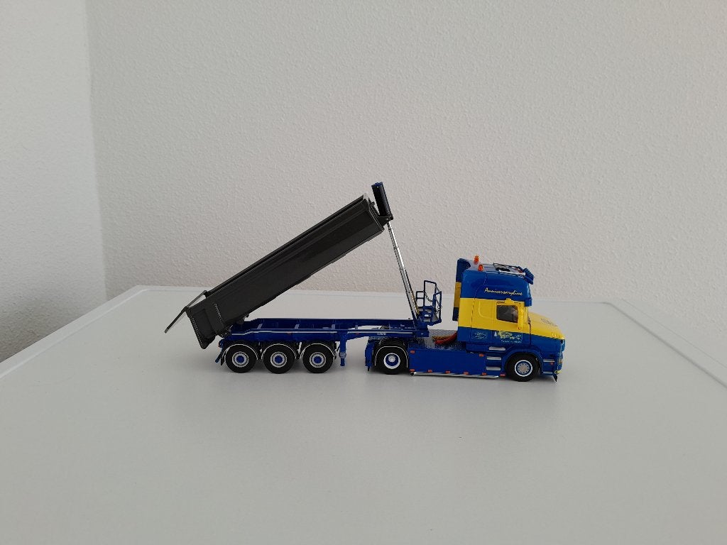 Scania torpedo topline van Belle Erwin met kipper trailer ., Verzenden, Nieuw, Bus of Vrachtwagen, Wsi