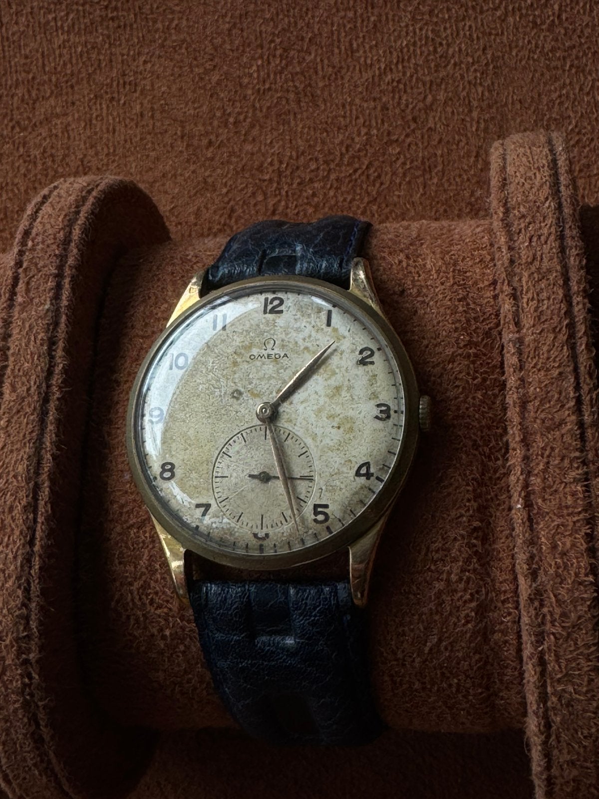 Omega Jumbo 30T2 – ca. 1944/1945, Sieraden, Tassen en Uiterlijk, Horloges | Antiek, 1930 tot 1960, Ophalen of Verzenden, Omega